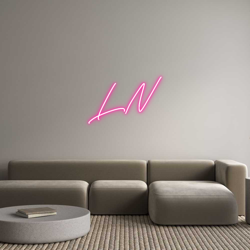 Neon personalizado: LN