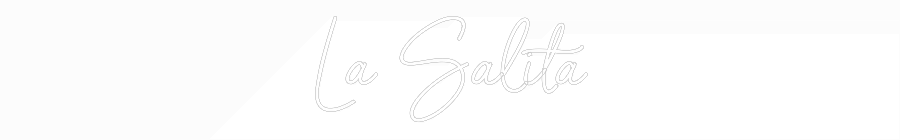 Neon personalizado: La Salita