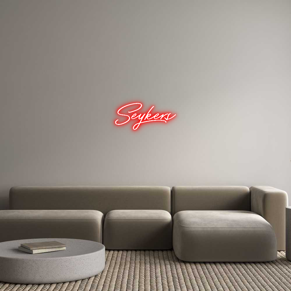 Neon personalizado: Seykers