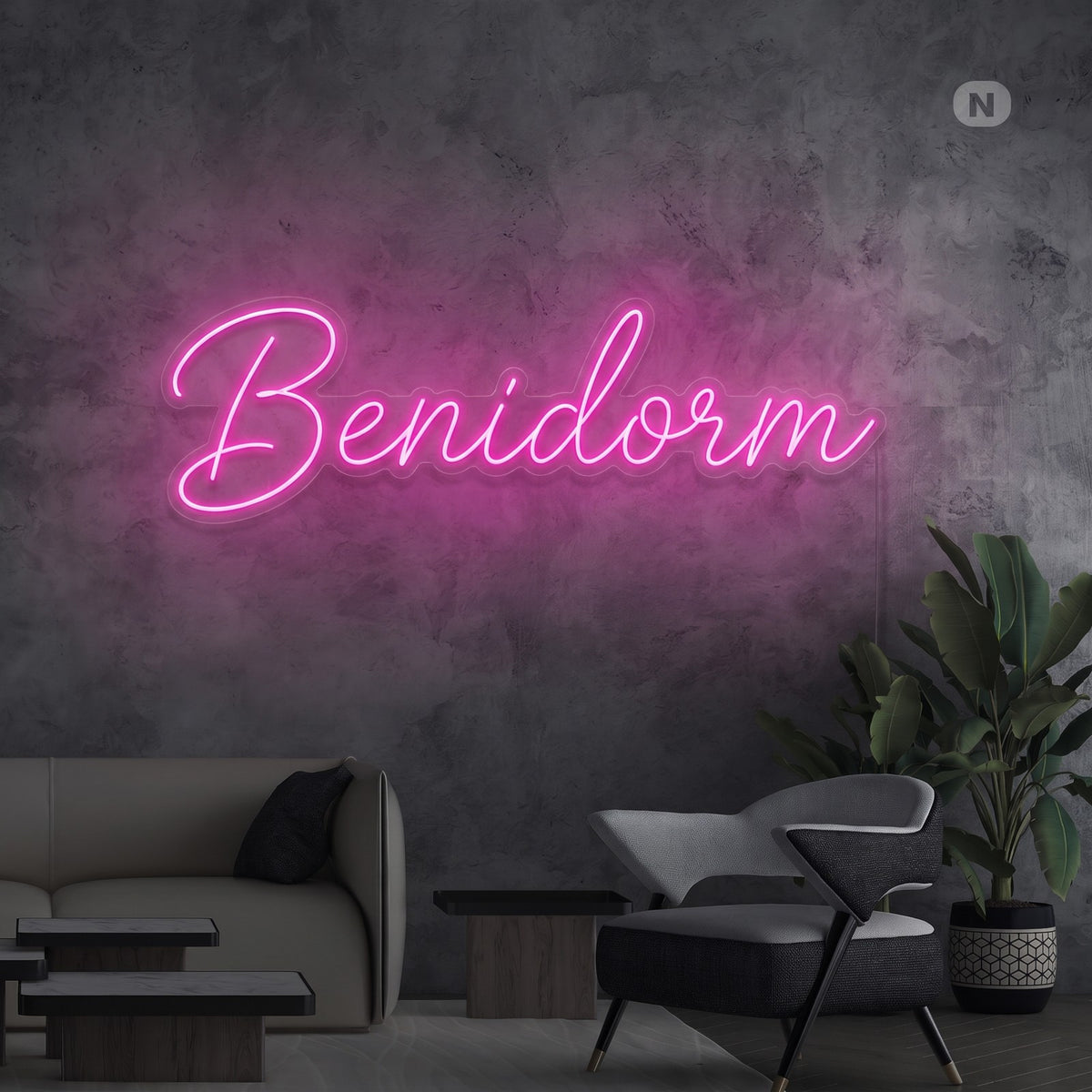 Toilet neon sign