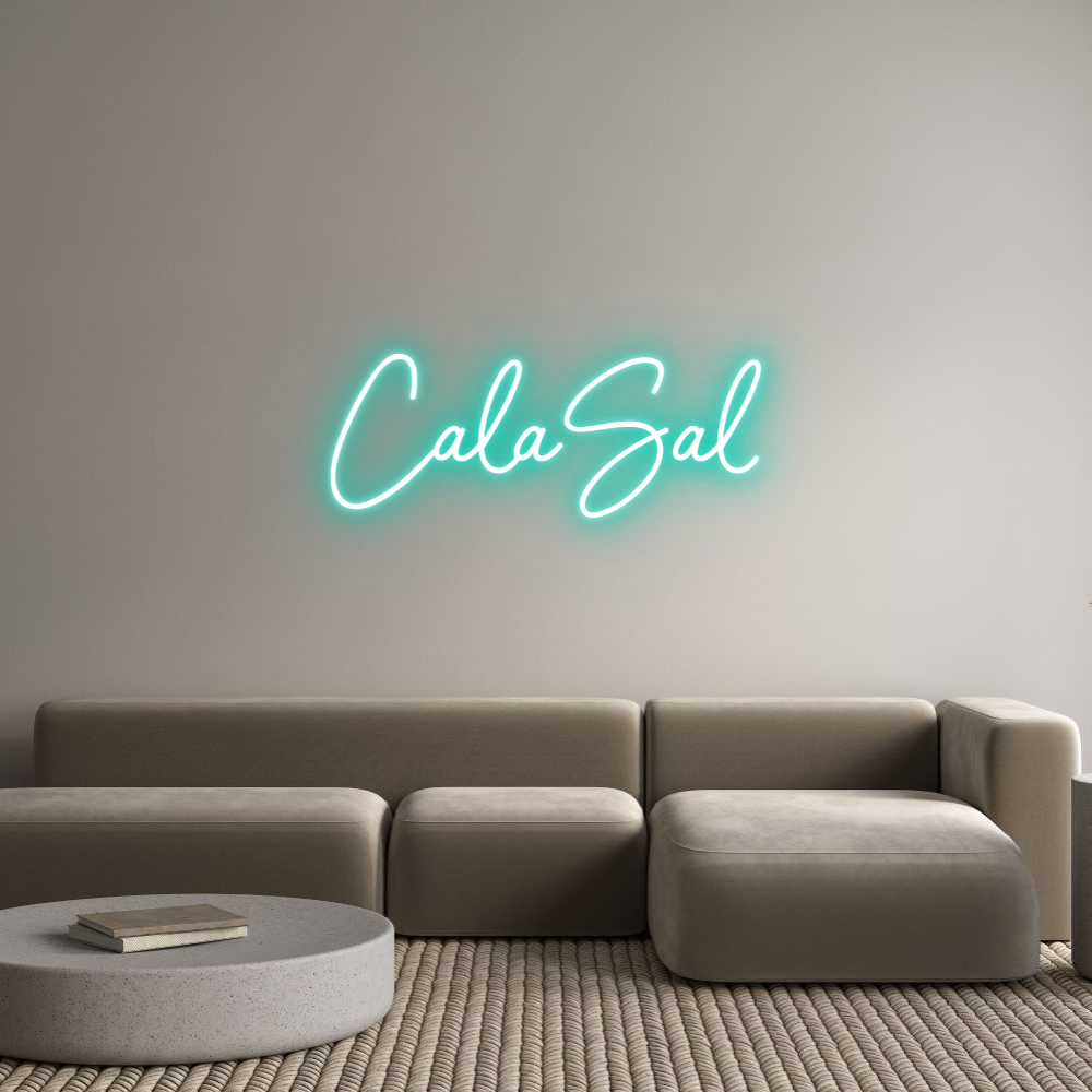 Neon personalizado: CalaSal