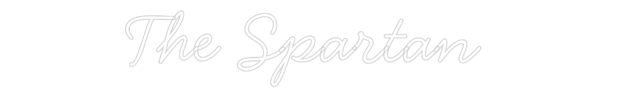 Neon personalizado: The Spartan