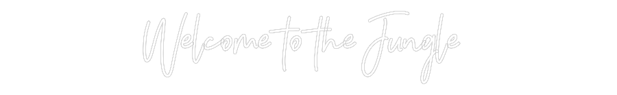 Neon personalizado: Welcome to th...