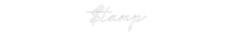 Neon personalizado: $tamp