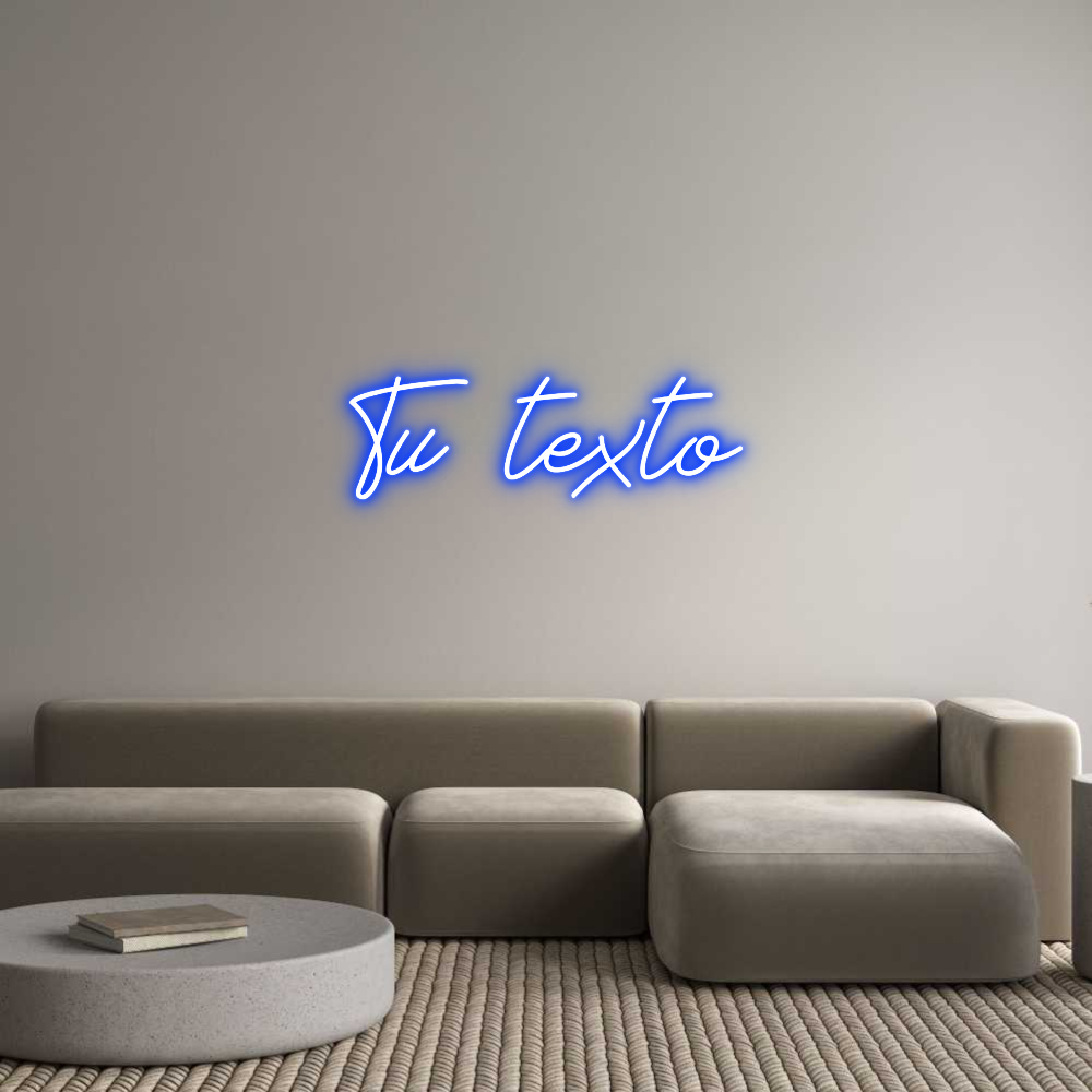 Neon personalizado: Tu texto