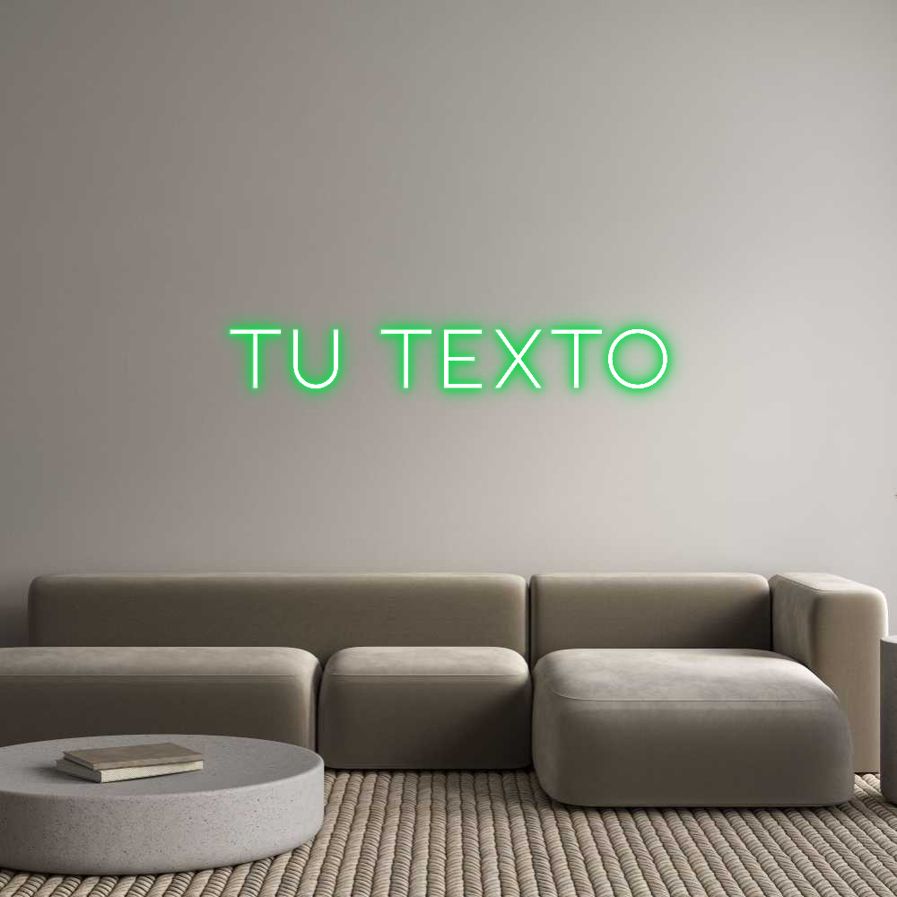 Neon personalizado: Tu texto