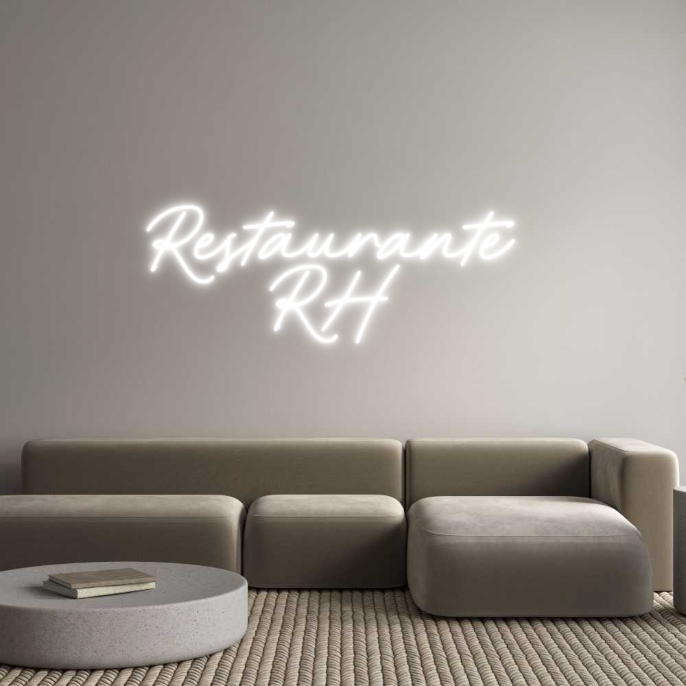 Neon personalizado: Restaurante ...
