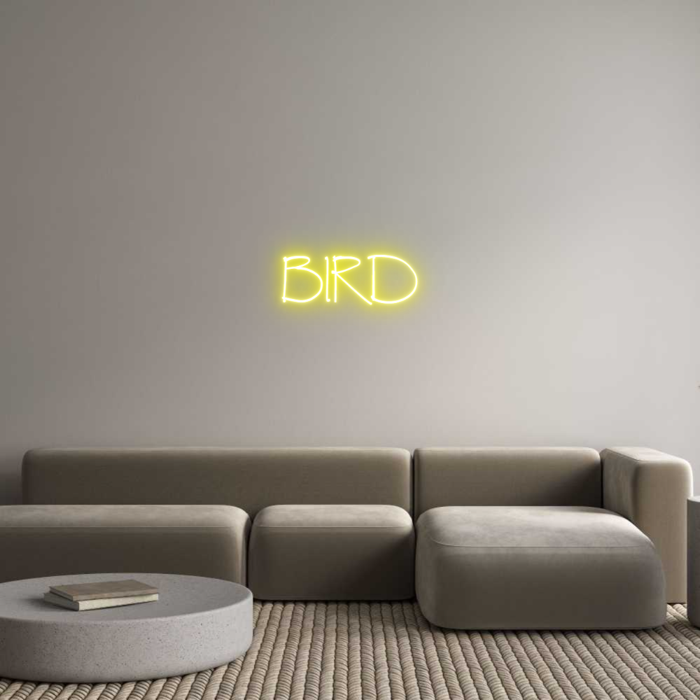 Neon personalizado: BIRD