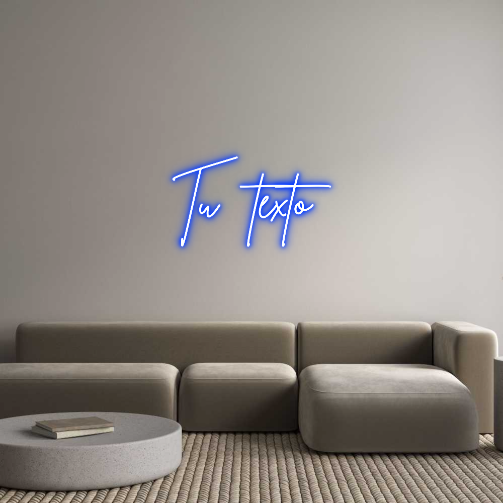 Neon personalizado: Tu texto
