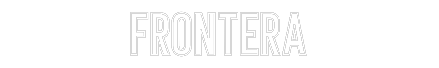 Neon personalizado: Frontera