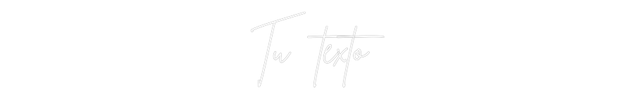 Neon personalizado: Tu texto