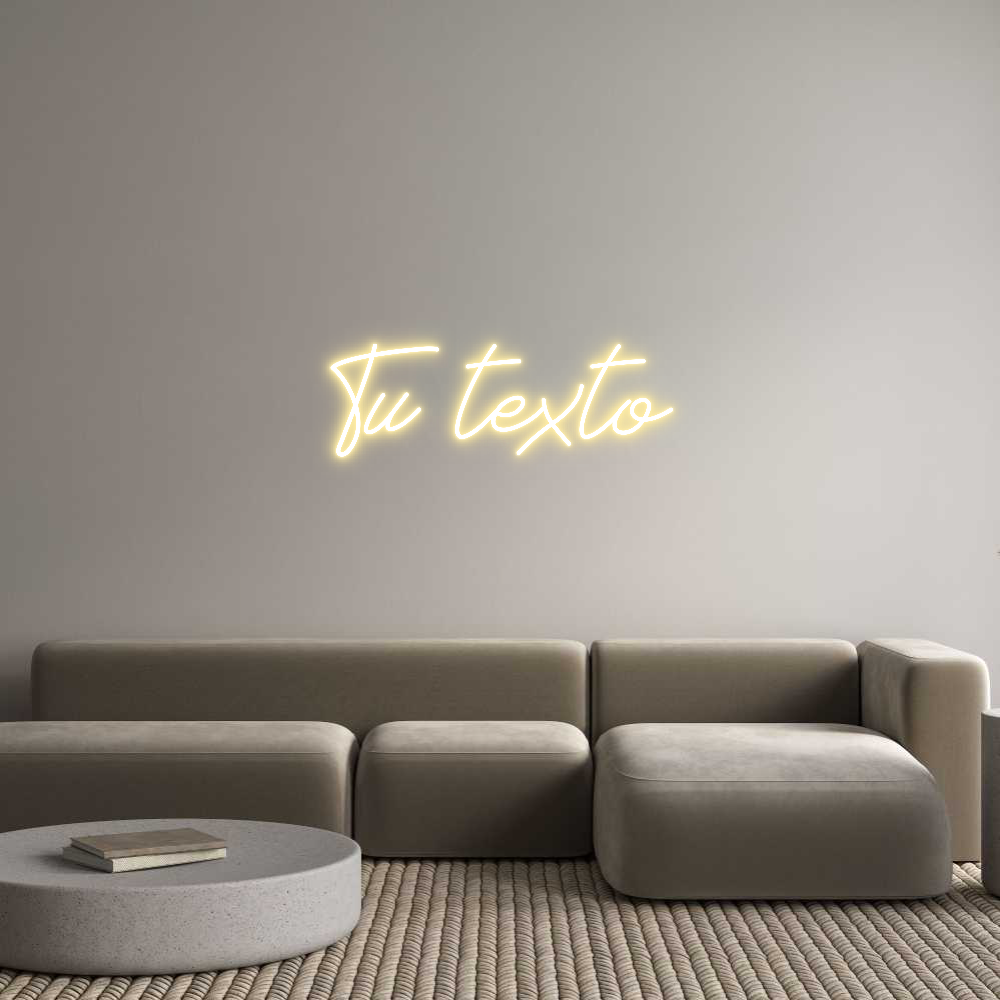 Neon personalizado: Tu texto