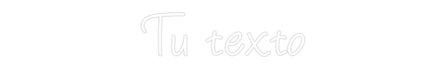 Neon personalizado: Tu texto