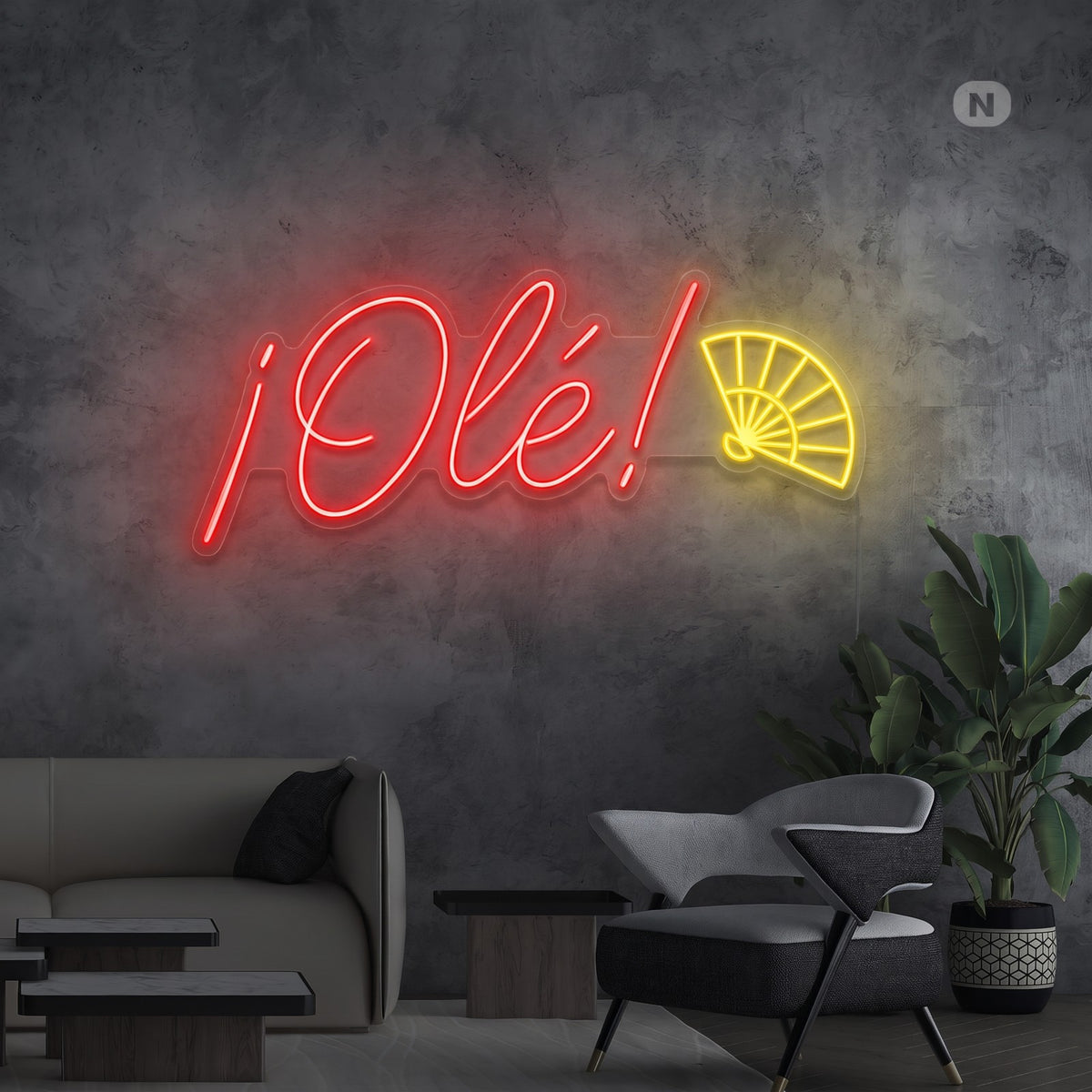 Toilet neon sign