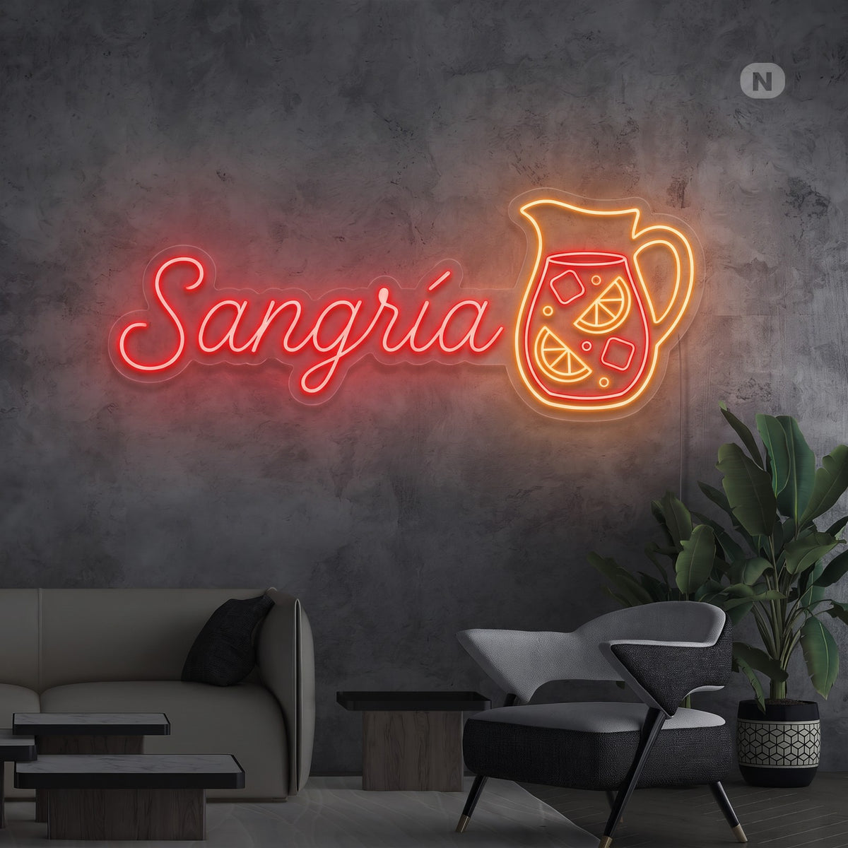 Toilet neon sign