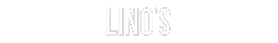 Neon personalizado: Lino’s