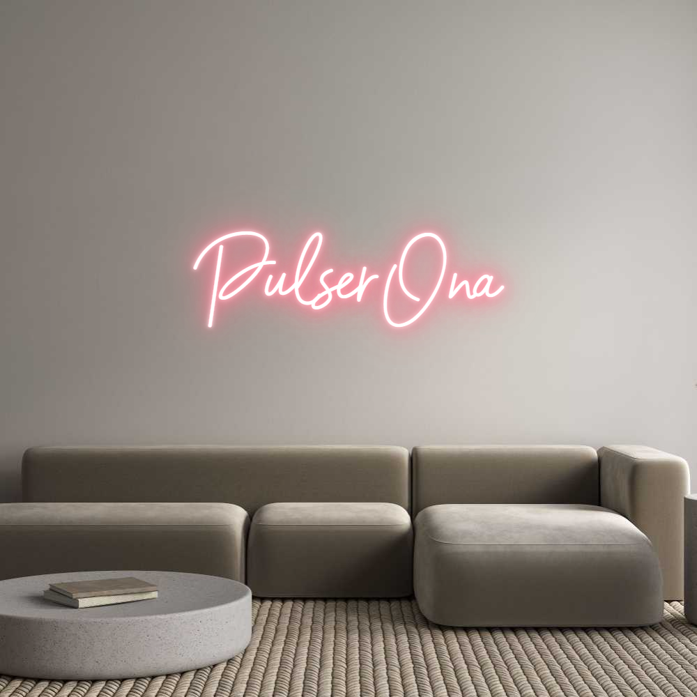Neon personalizado: PulserOna