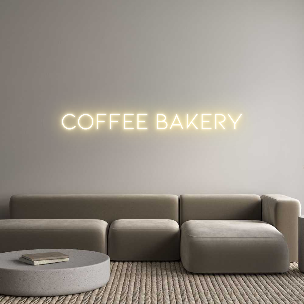 Neon personalizado: COFFEE BAKERY