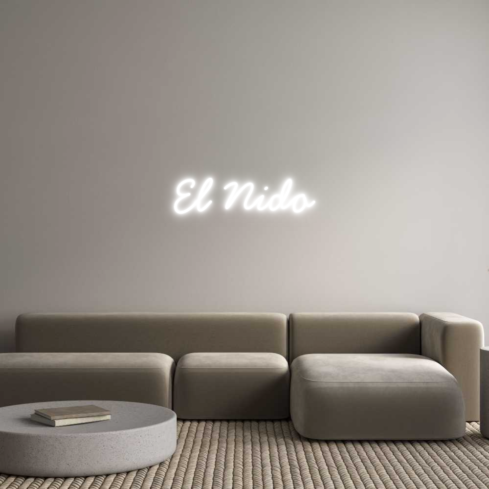Neon personalizado: El Nido