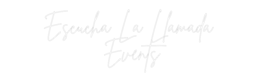 Neon personalizado: Escucha La Ll...