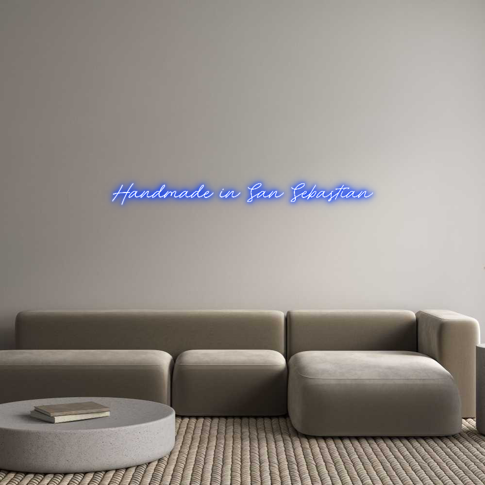Neon personalizado: Handmade in S...