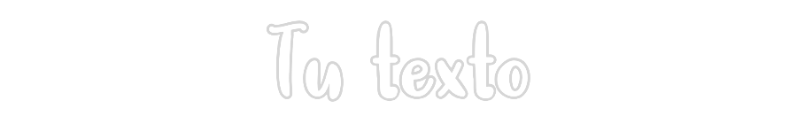 Neon personalizado: Tu texto