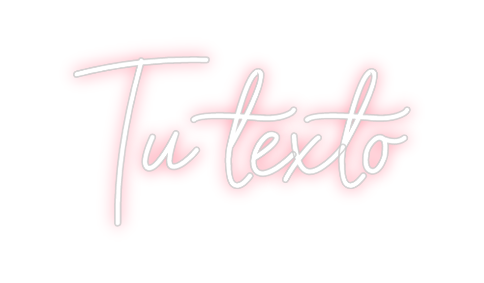 Custom Neon: Tu texto