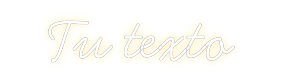 Custom Neon: Tu texto