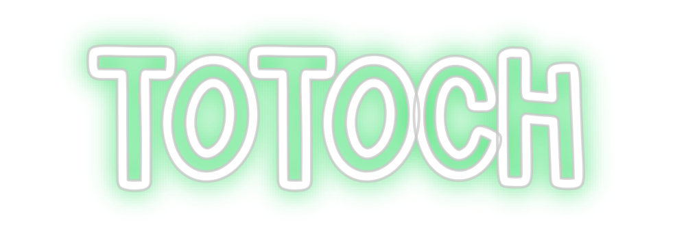 Neon personalizado: TOTOCH