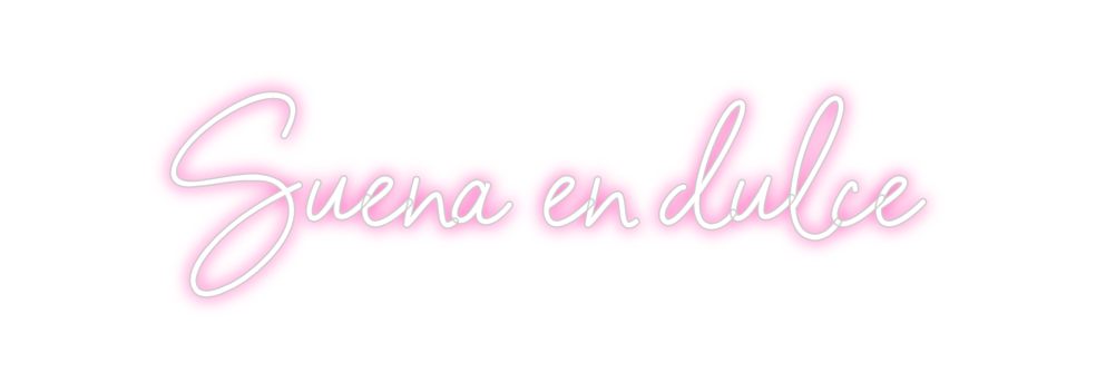 Neon personalizado: Sueña en dulce