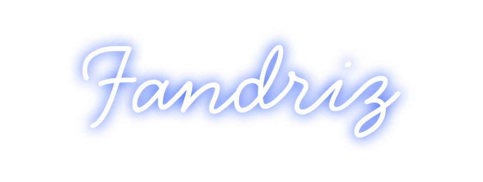 Neon personalizado: Fandriz