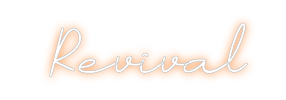 Neon personalizado: Revival