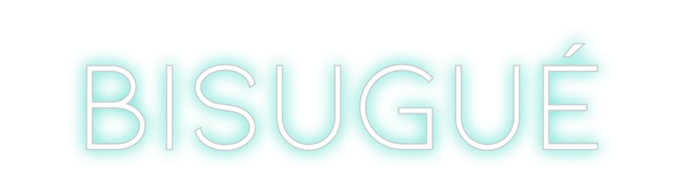Neon personalizado: BISUGUÉ