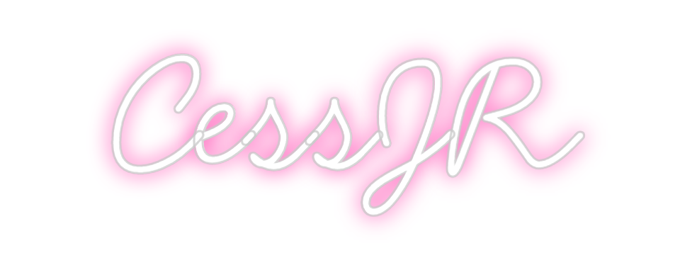Neon personalizado: CessJR