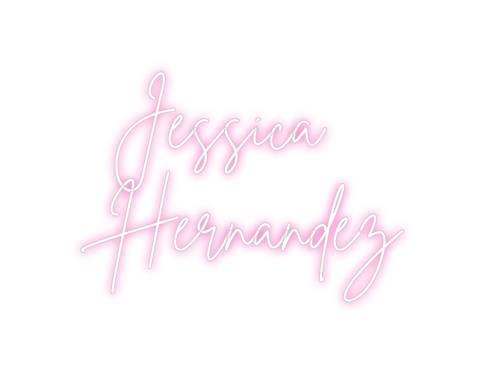 Neon personalizado: Jessica
Herna...