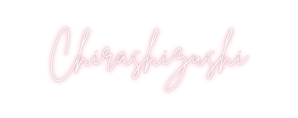 Neon personalizado: Chirashizushi