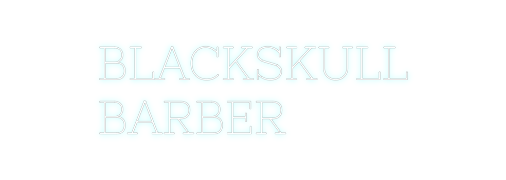 Neon personalizado: BLACKSKULL
BA...