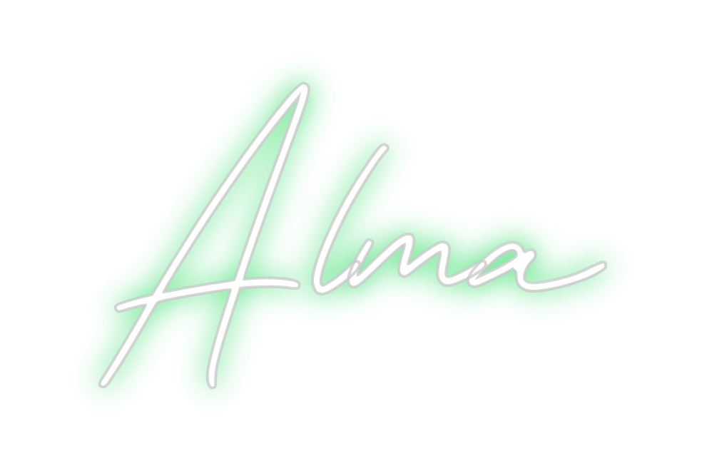 Neon personalizado: Alma