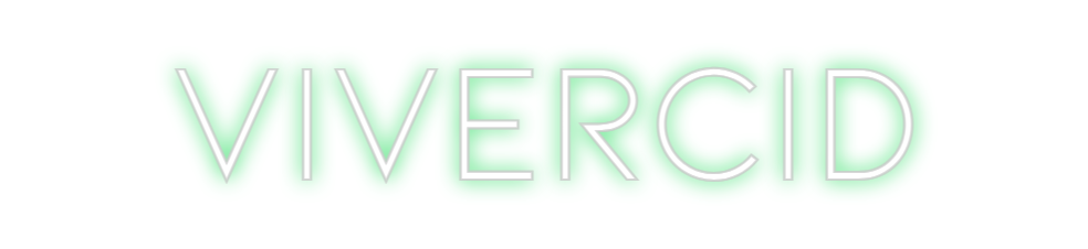 Neon personalizado: VIVERCID