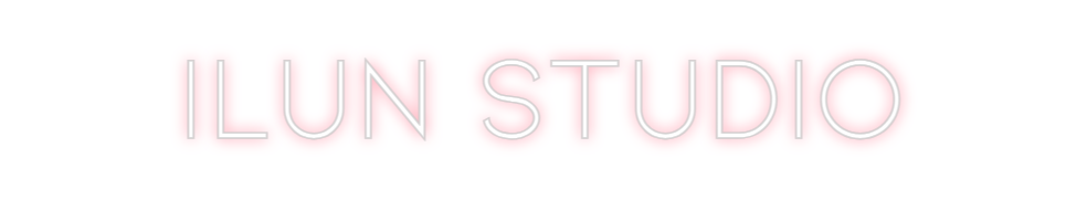 Neon personalizado: ILUN STUDIO