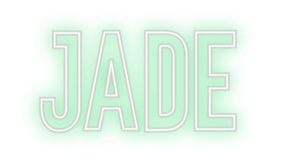 Neon personalizado: Jade