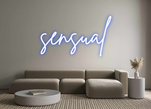 Neon personalizado: sensual