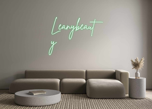 Neon personalizado: Leanybeaut
y