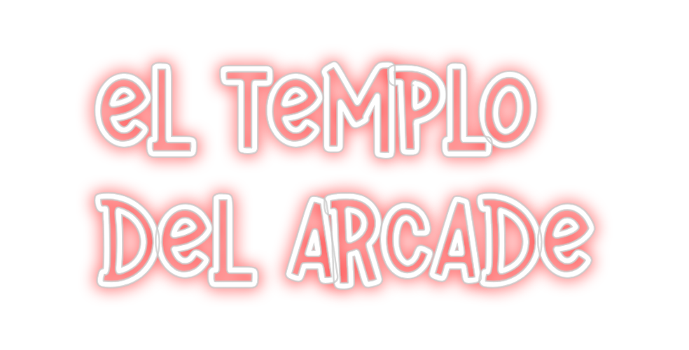 Neon personalizado: El templo
del...