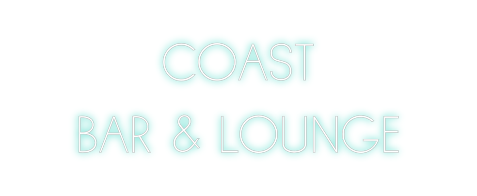 Neon personalizado: COAST
BAR & L...