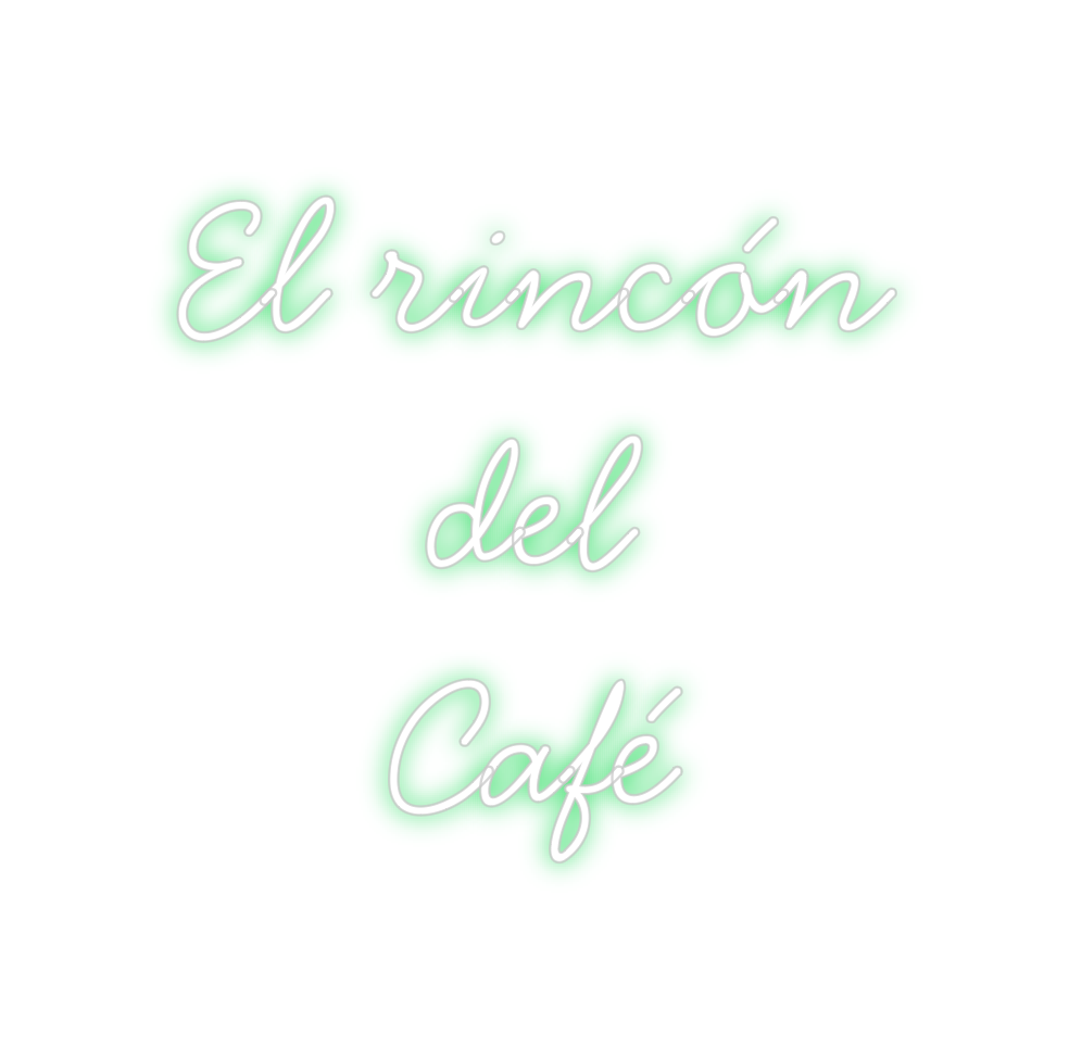 Neon personalizado: El rincón 
de...