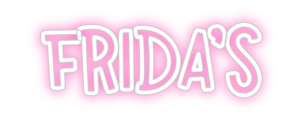 Neon personalizado: Frida’s