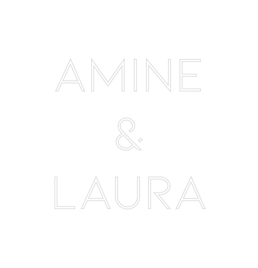 Neon personalizado: Amine 
   &
L...