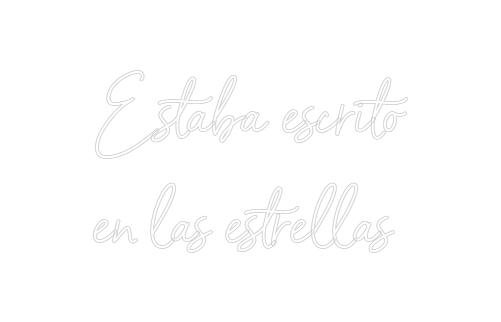 Neon personalizado: Estaba escrit...