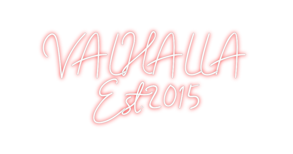 Neon personalizado: VALHALLA
Est....